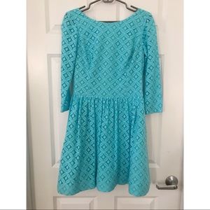 Blue Eyelet Lilly Pulitzer Dress